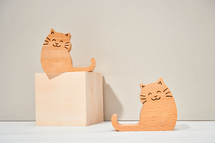 Котик подставка